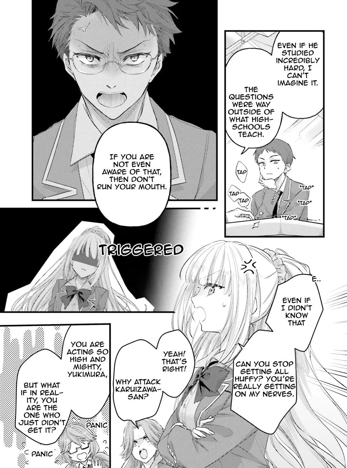 Classroom of the Elite 2nd Year Edition 2nd Stage Chapter 1.2 page 17 - 