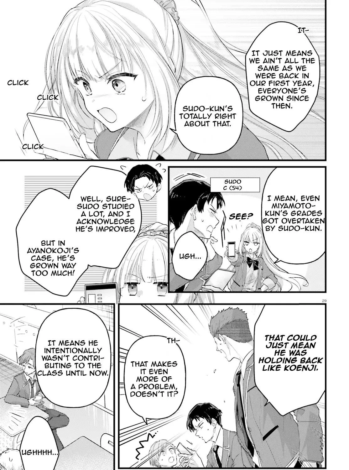 Classroom of the Elite 2nd Year Edition 2nd Stage Chapter 1.2 page 29 - 