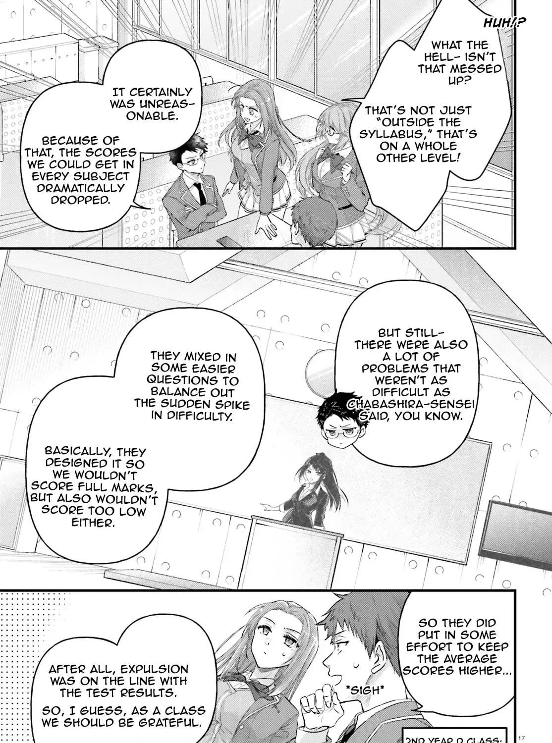 Classroom of the Elite 2nd Year Edition 2nd Stage Chapter 1.2 page 5 - 