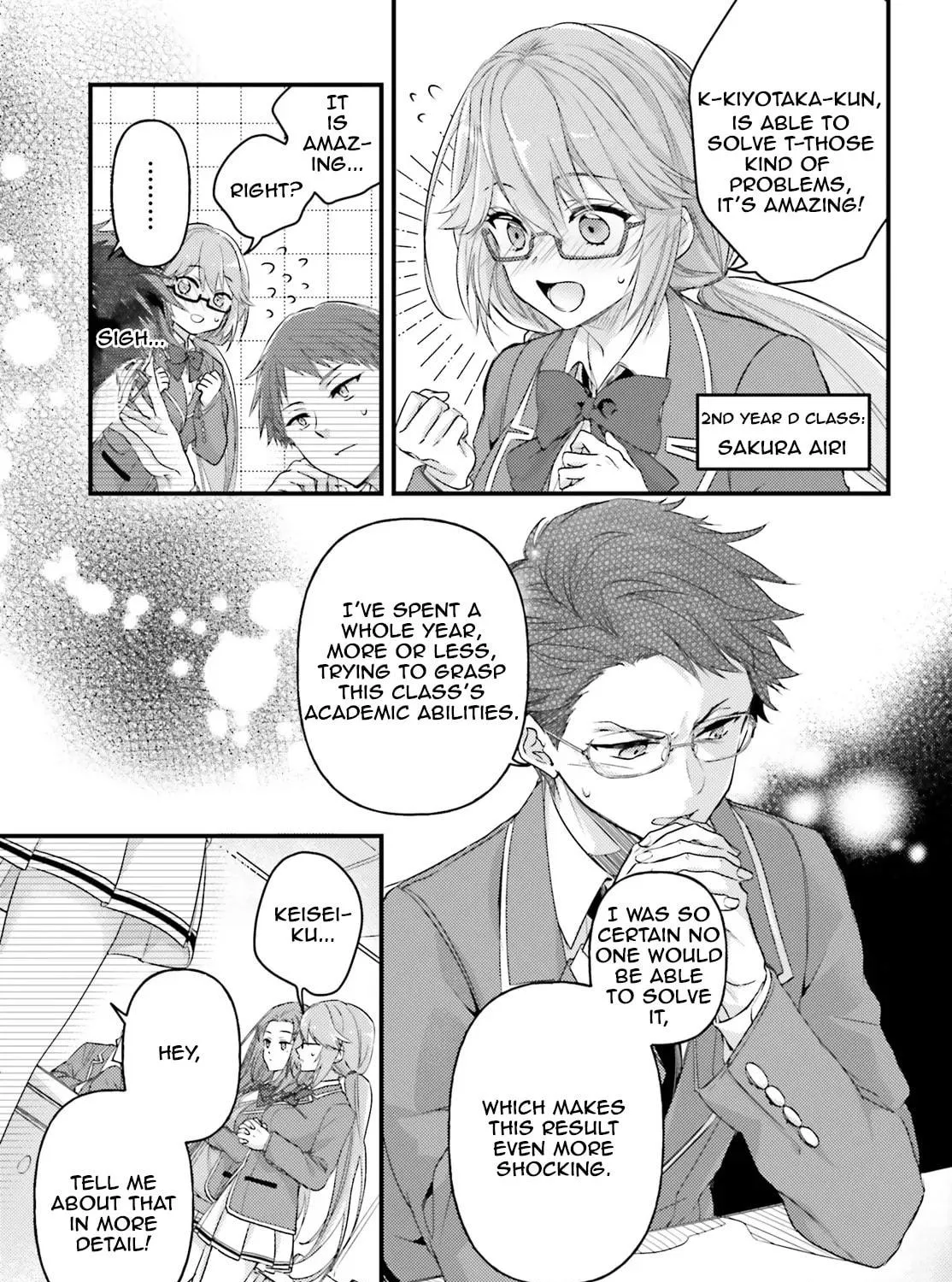 Classroom of the Elite 2nd Year Edition 2nd Stage Chapter 1.2 page 9 - 