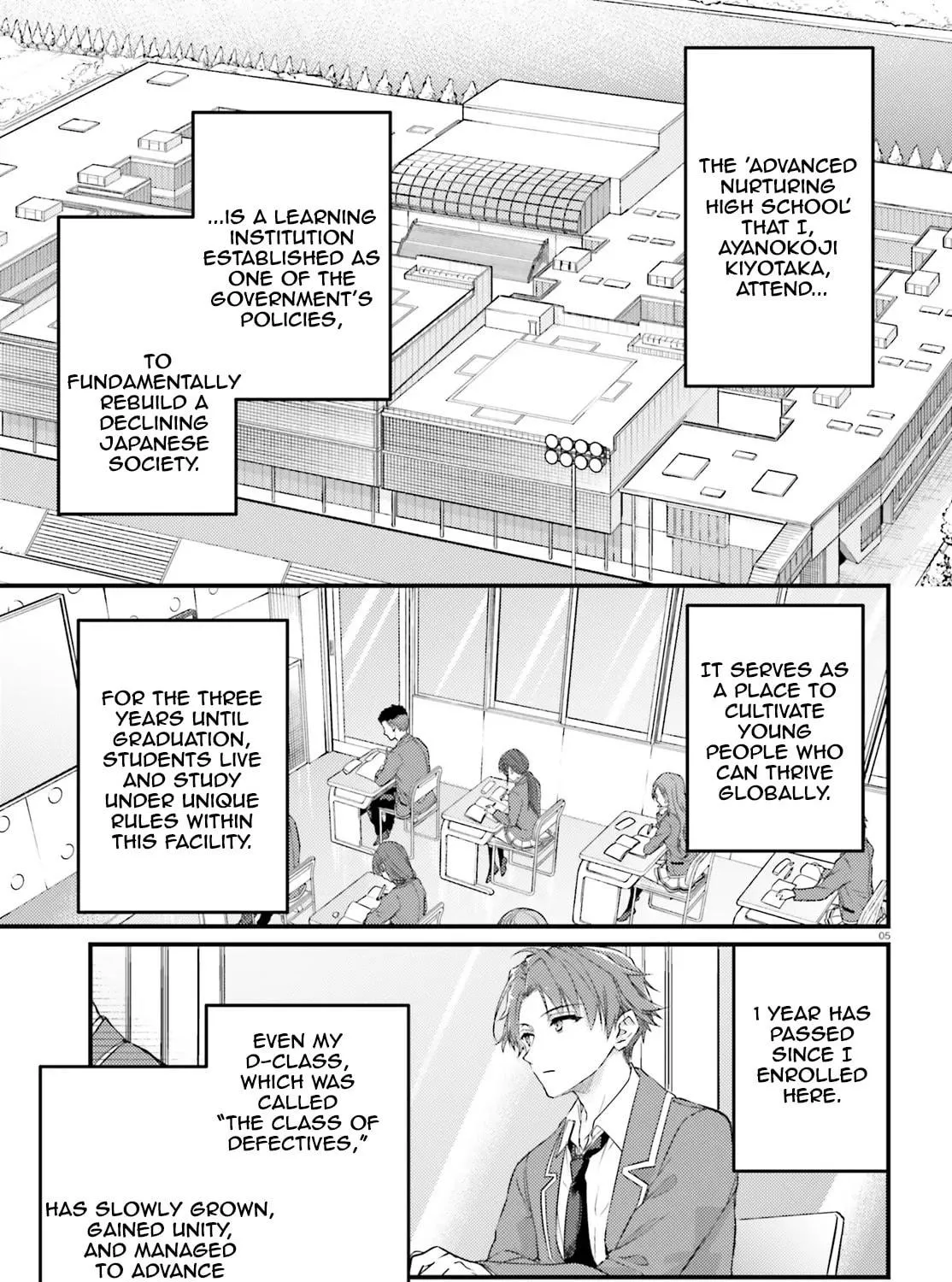 Classroom of the Elite 2nd Year Edition 2nd Stage Chapter 1 page 9 - 
