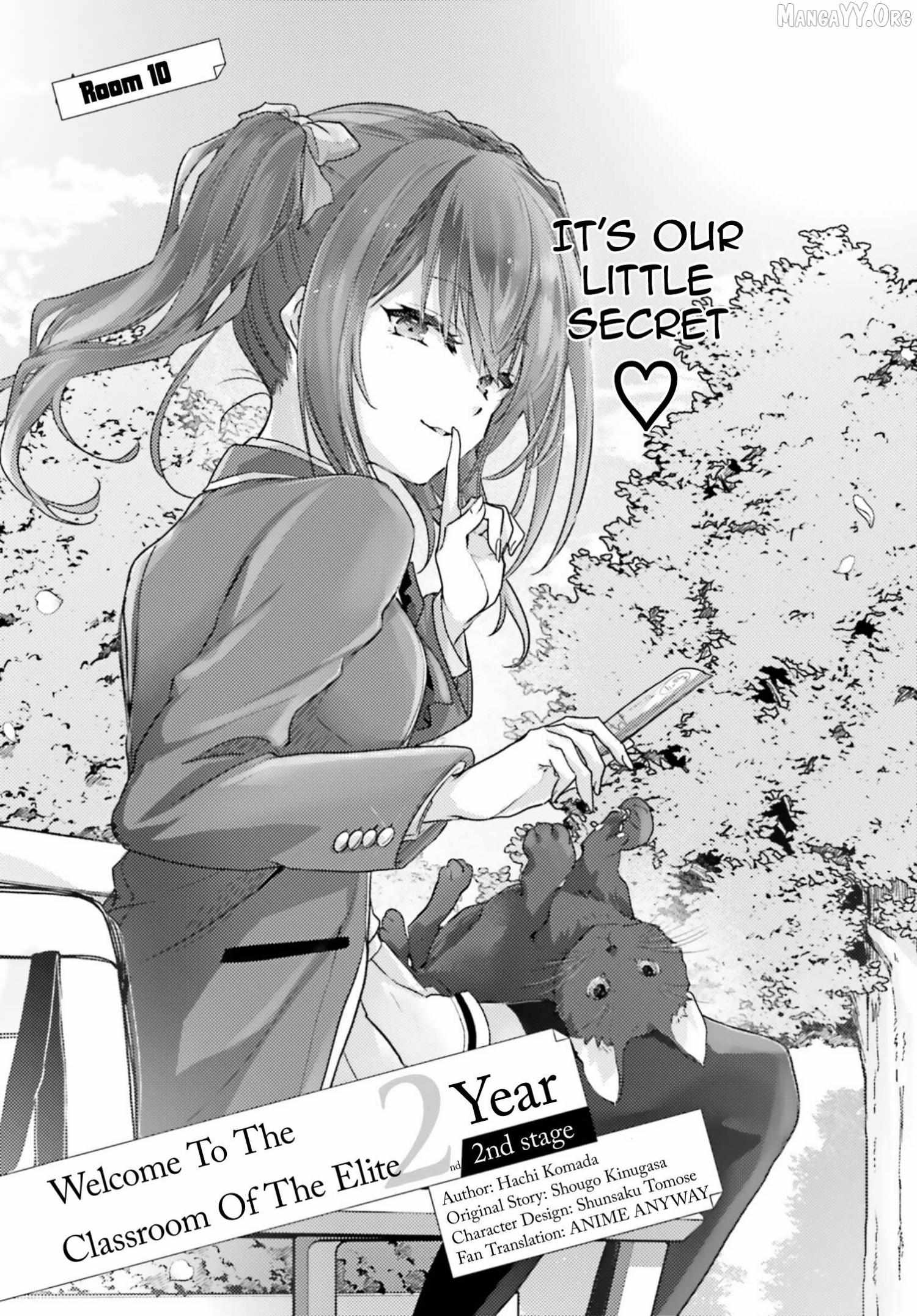 Classroom of the Elite 2nd Year Edition 2nd Stage Chapter 10 page 4 - 