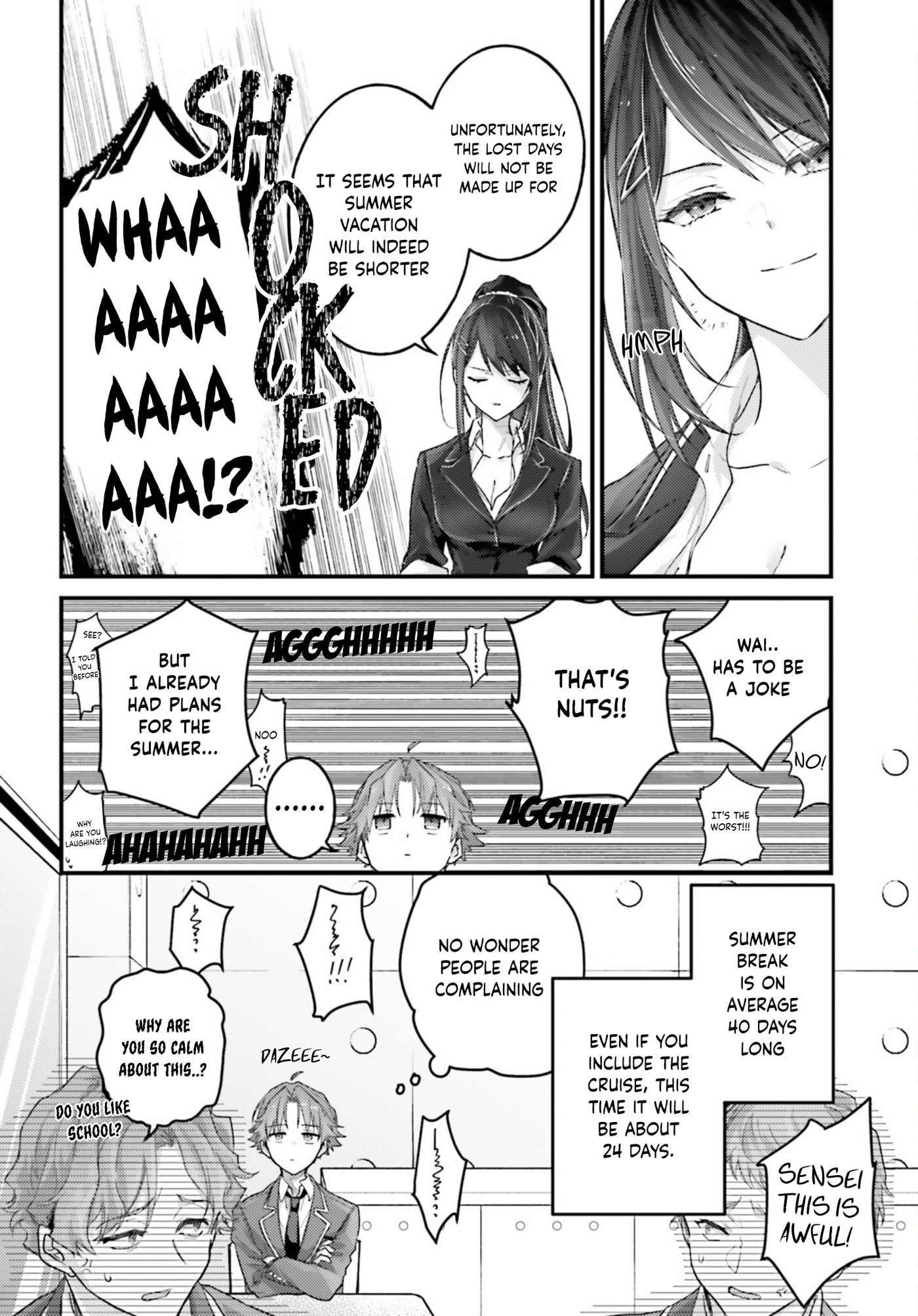 Classroom of the Elite 2nd Year Edition 2nd Stage Chapter 12 page 12 - 