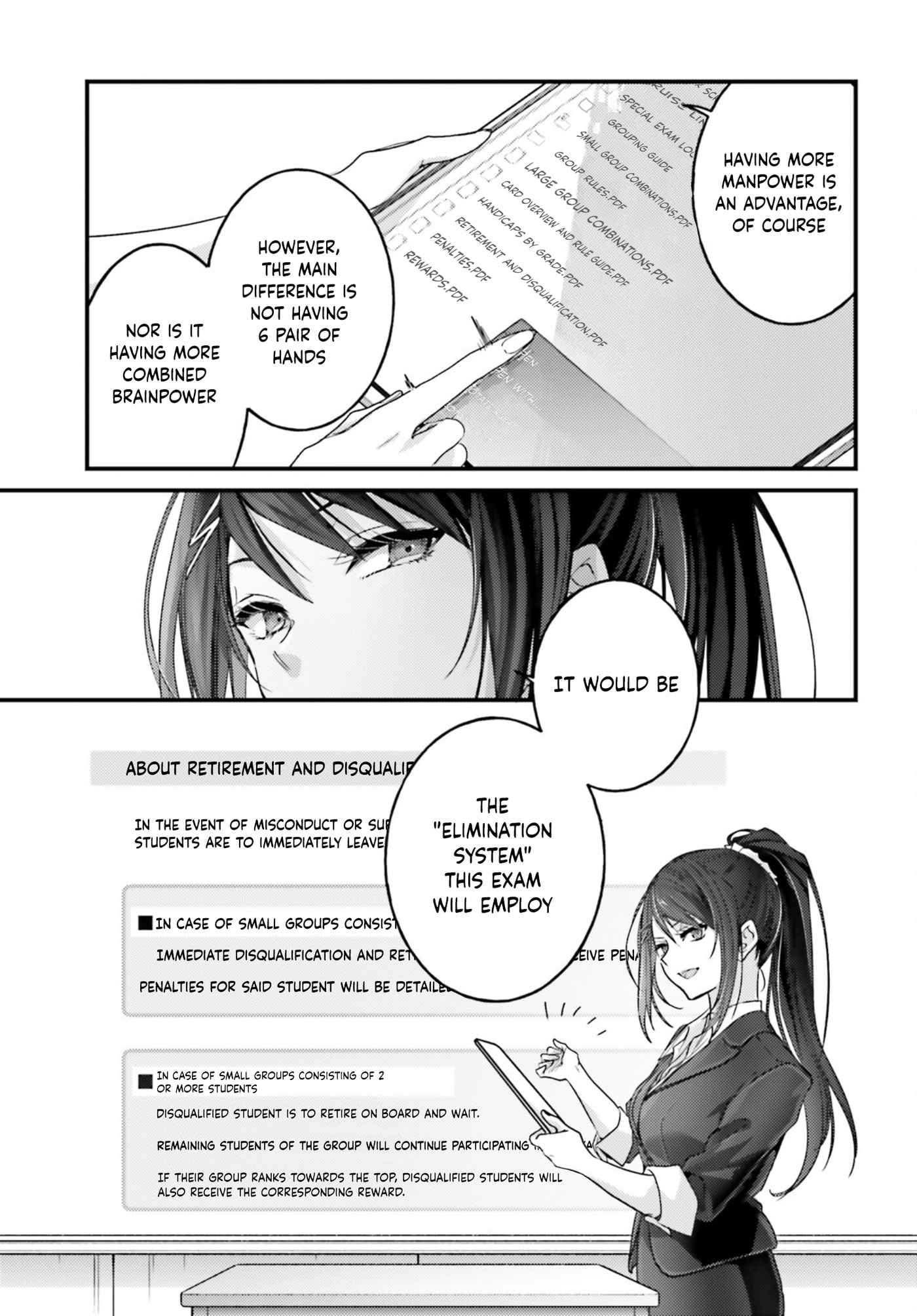 Classroom of the Elite 2nd Year Edition 2nd Stage Chapter 12 page 34 - 