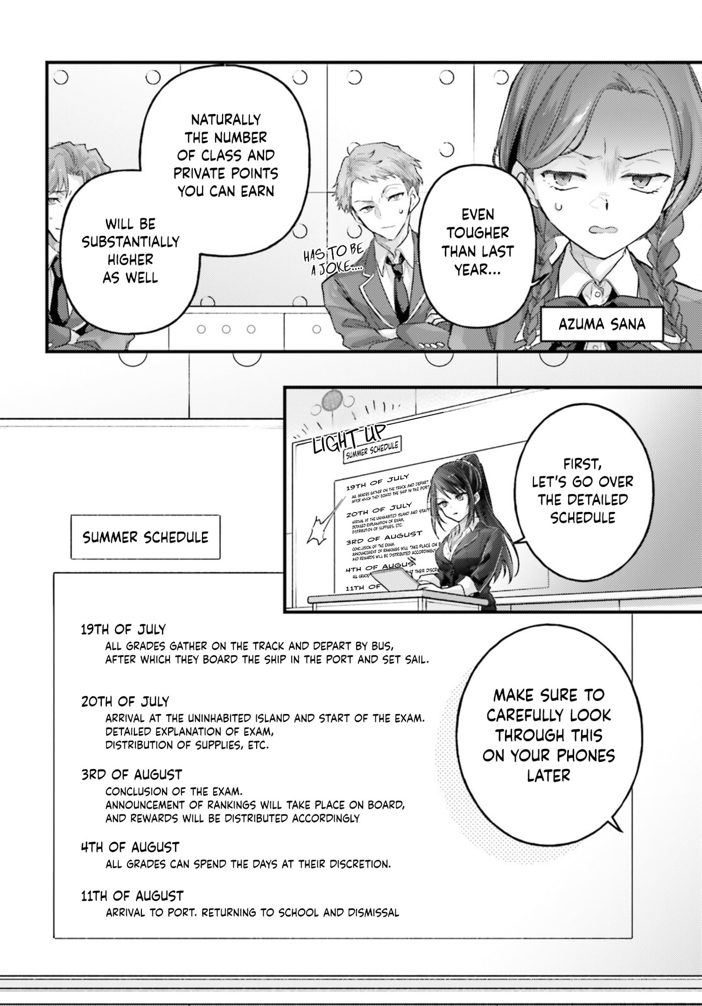 Classroom of the Elite 2nd Year Edition 2nd Stage Chapter 12 page 10 - 
