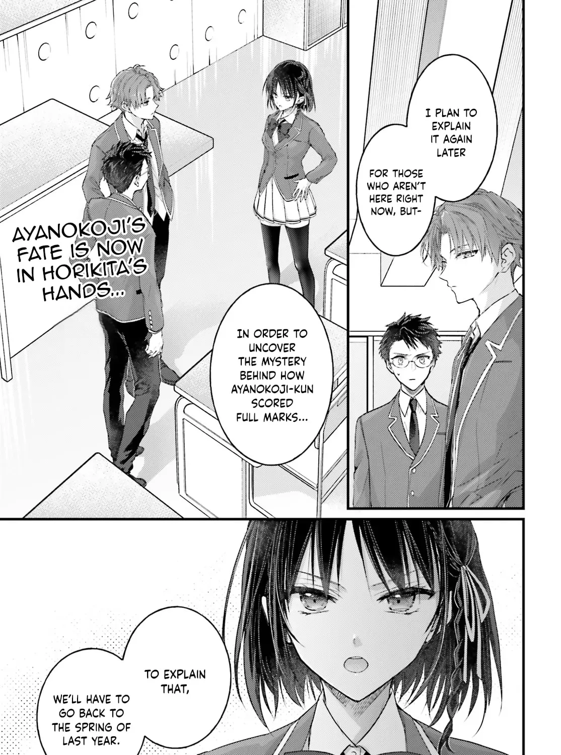 Classroom of the Elite 2nd Year Edition 2nd Stage Chapter 2 page 1 - 