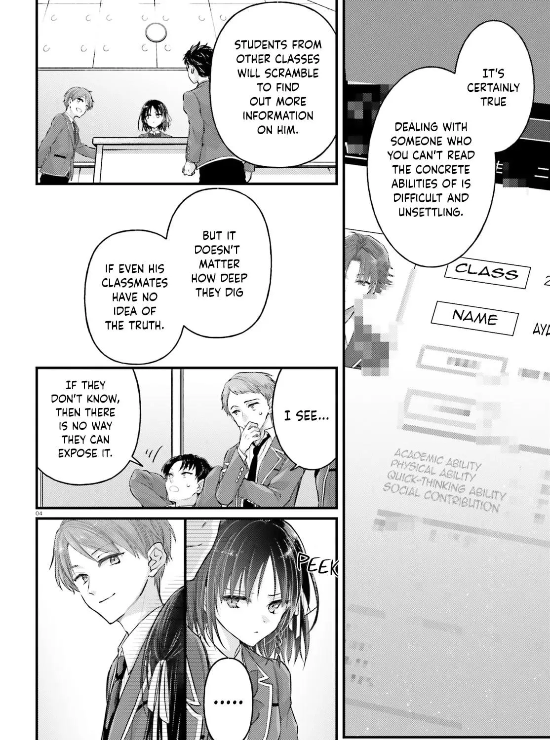 Classroom of the Elite 2nd Year Edition 2nd Stage Chapter 3 page 9 - 