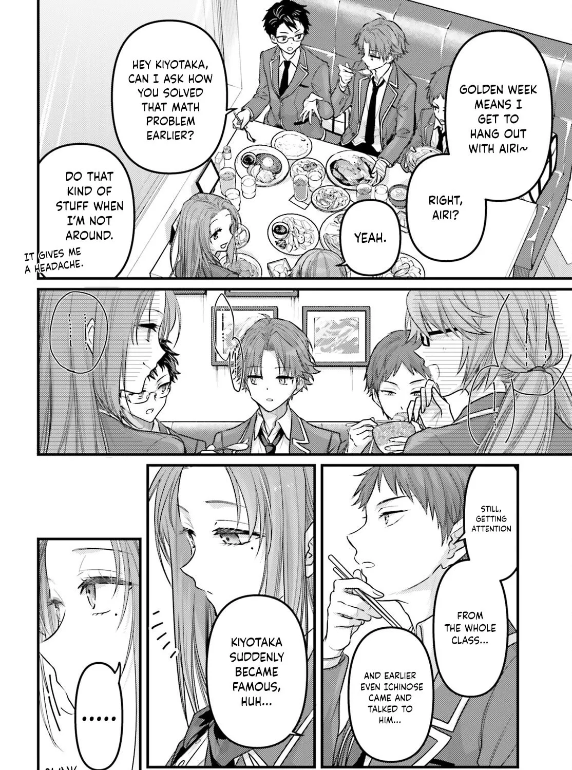 Classroom of the Elite 2nd Year Edition 2nd Stage Chapter 4 page 51 - 
