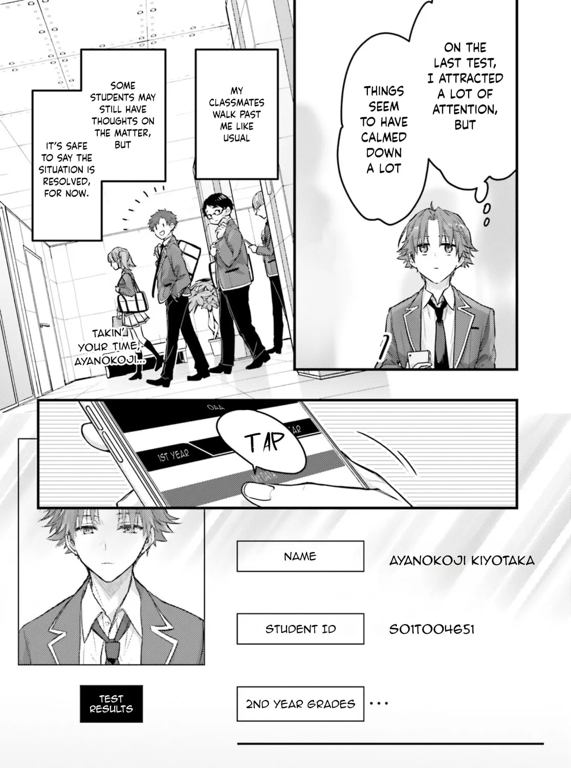 Classroom of the Elite 2nd Year Edition 2nd Stage Chapter 6 page 13 - 