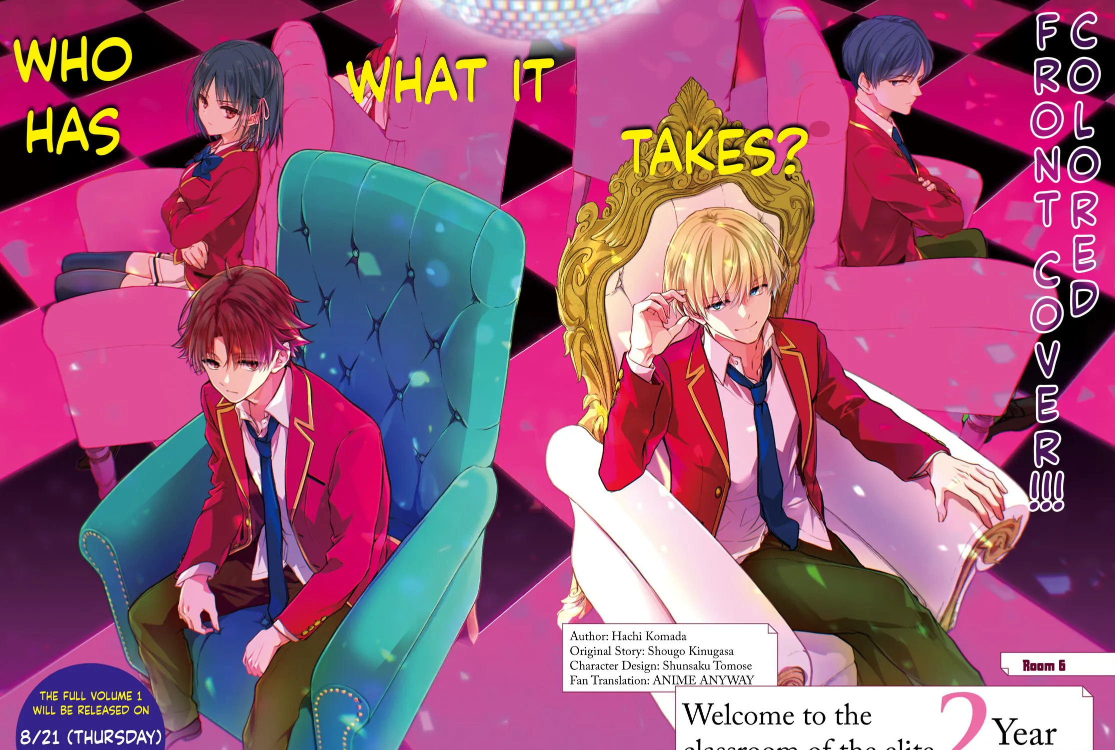 Classroom of the Elite 2nd Year Edition 2nd Stage Chapter 6 page 3 - 
