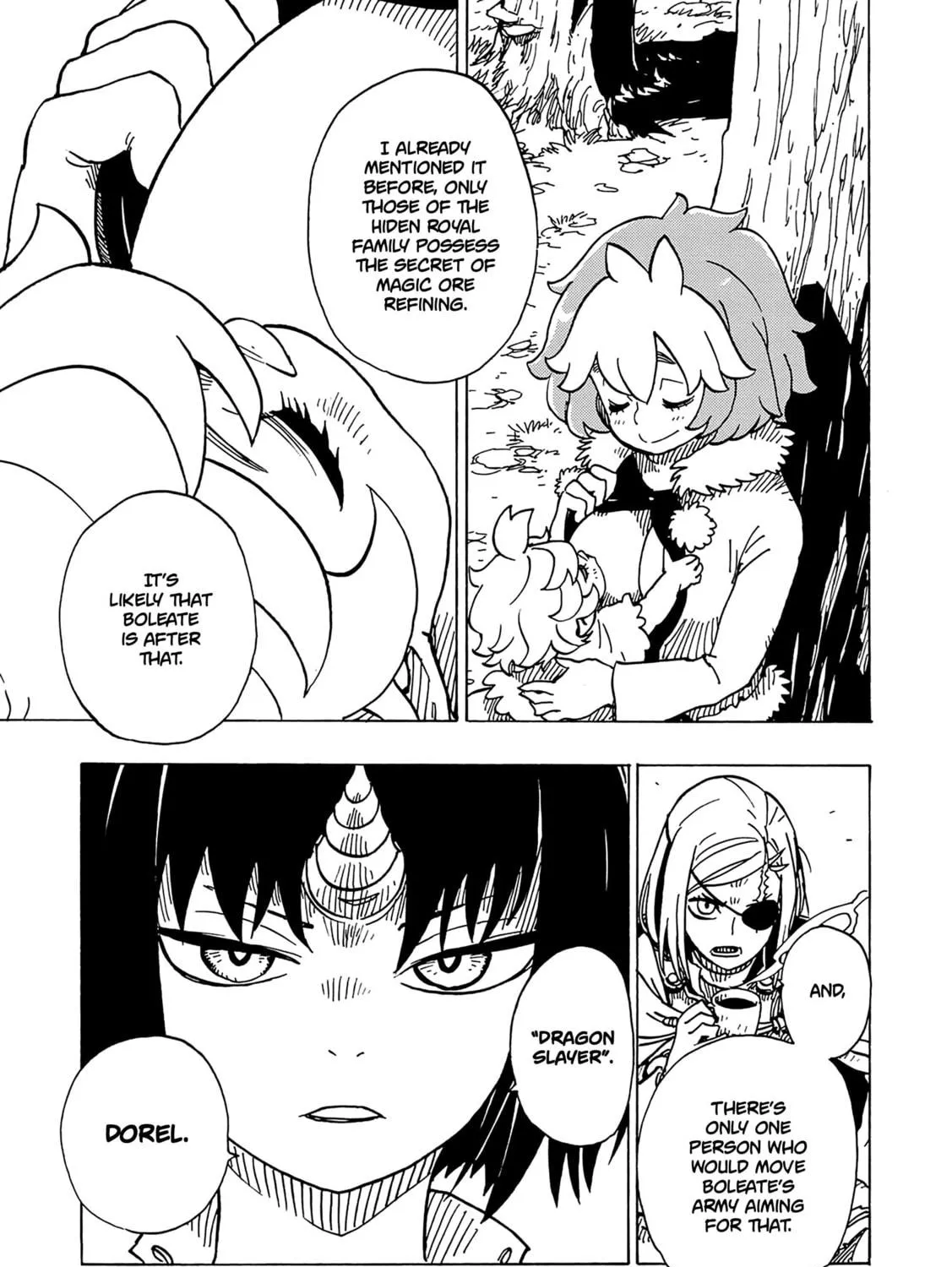 Clevatess: Majuu no Ou to Akago to Kabane no Yuusha (Colored) Chapter 12 page 35 - 