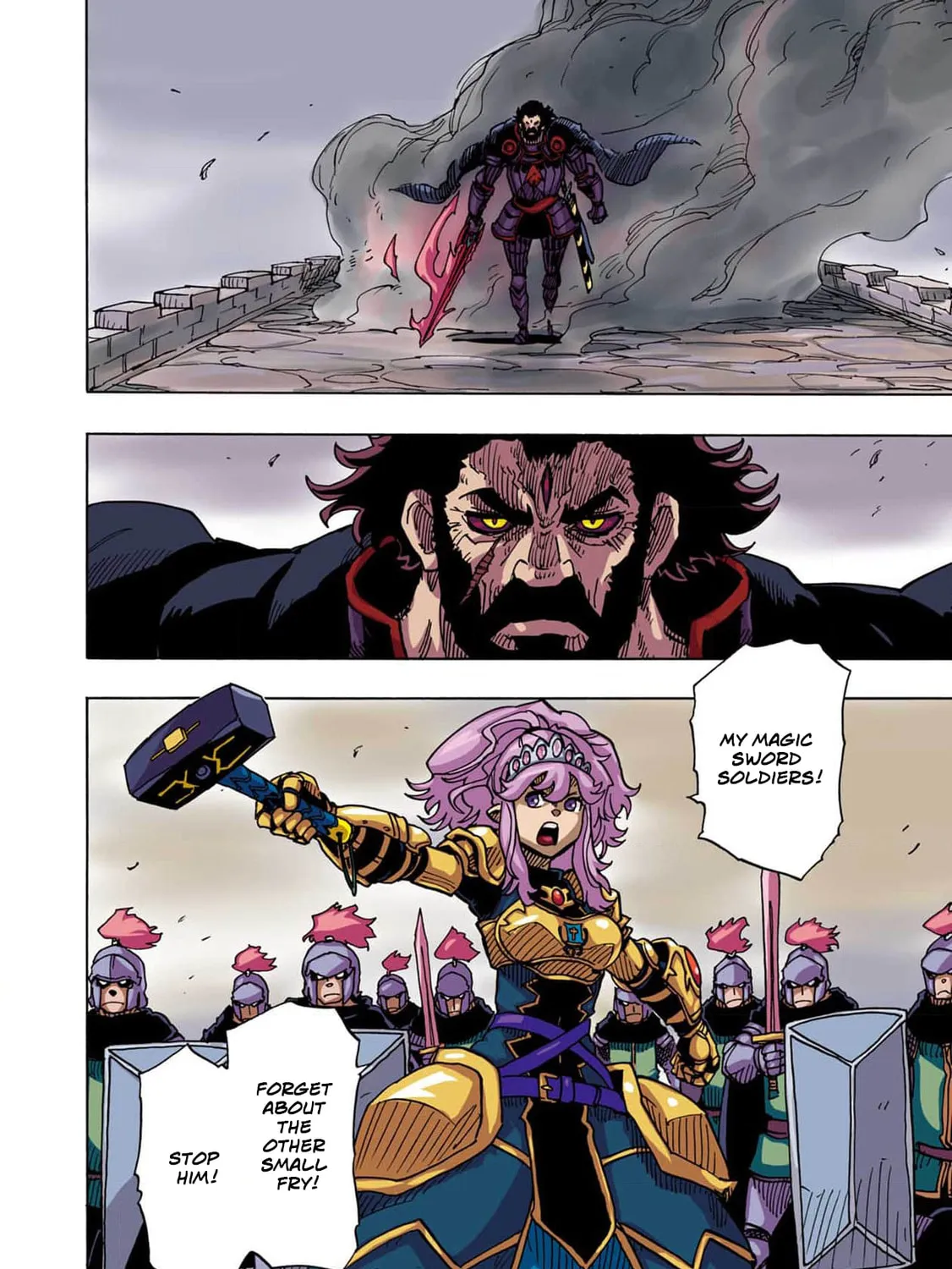 Clevatess: Majuu no Ou to Akago to Kabane no Yuusha (Colored) Chapter 19 page 13 - 