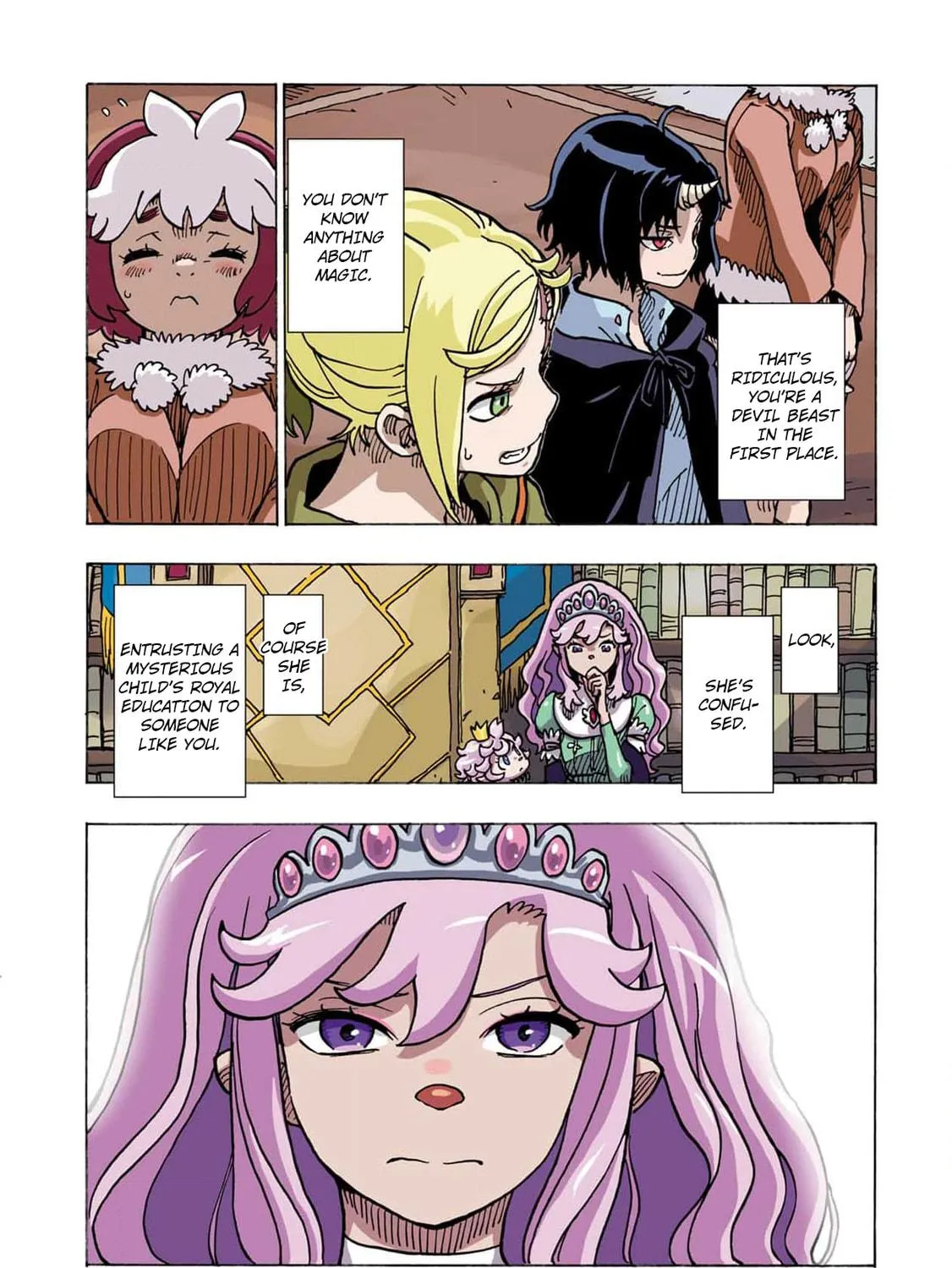 Clevatess: Majuu no Ou to Akago to Kabane no Yuusha (Colored) Chapter 25 page 9 - 