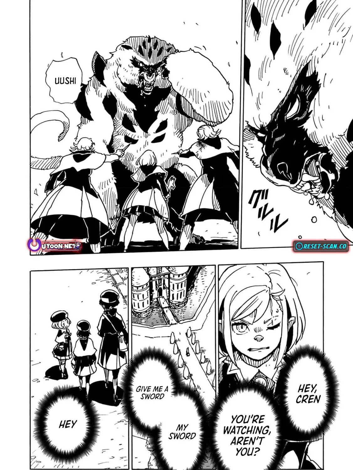 Clevatess: Majuu no Ou to Akago to Kabane no Yuusha (Colored) Chapter 30 page 64 - 