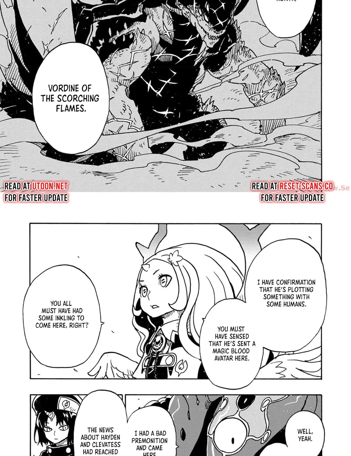 Clevatess: Majuu no Ou to Akago to Kabane no Yuusha (Colored) Chapter 33 page 33 - 