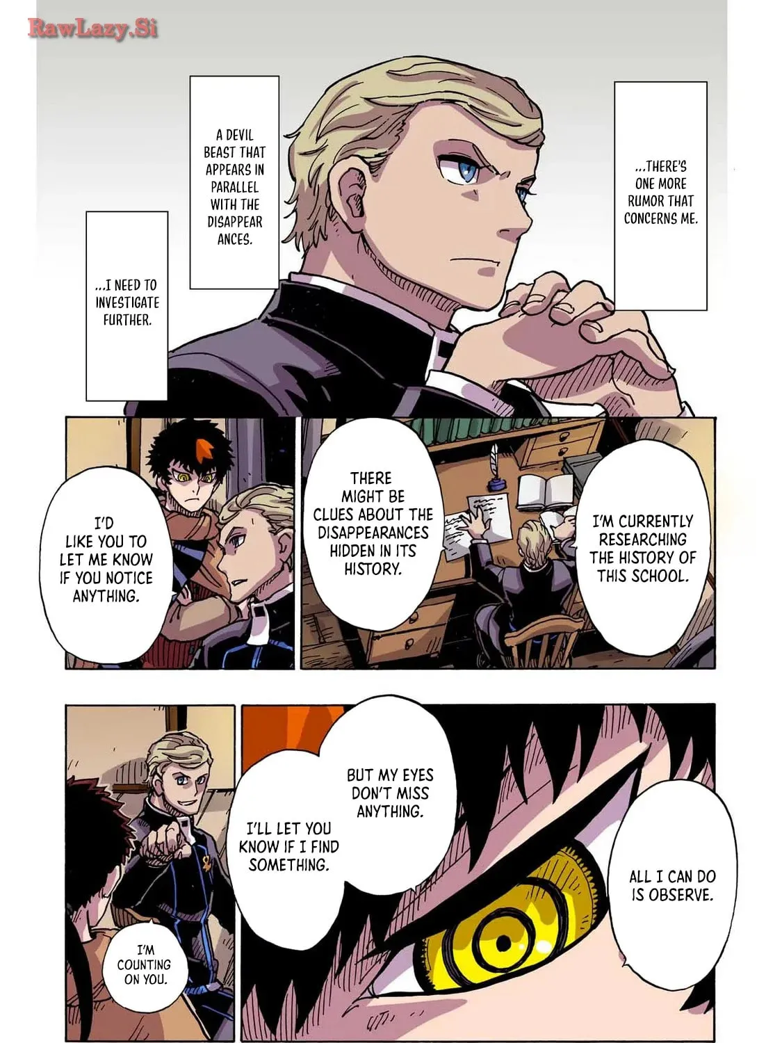 Clevatess: Majuu no Ou to Akago to Kabane no Yuusha (Colored) Chapter 35 page 23 - 