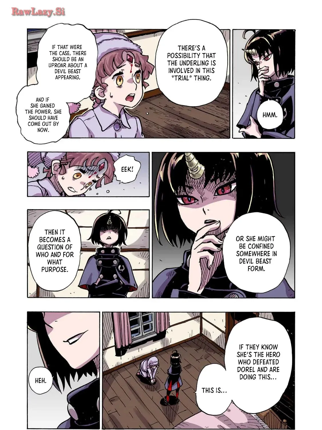 Clevatess: Majuu no Ou to Akago to Kabane no Yuusha (Colored) Chapter 35 page 59 - 