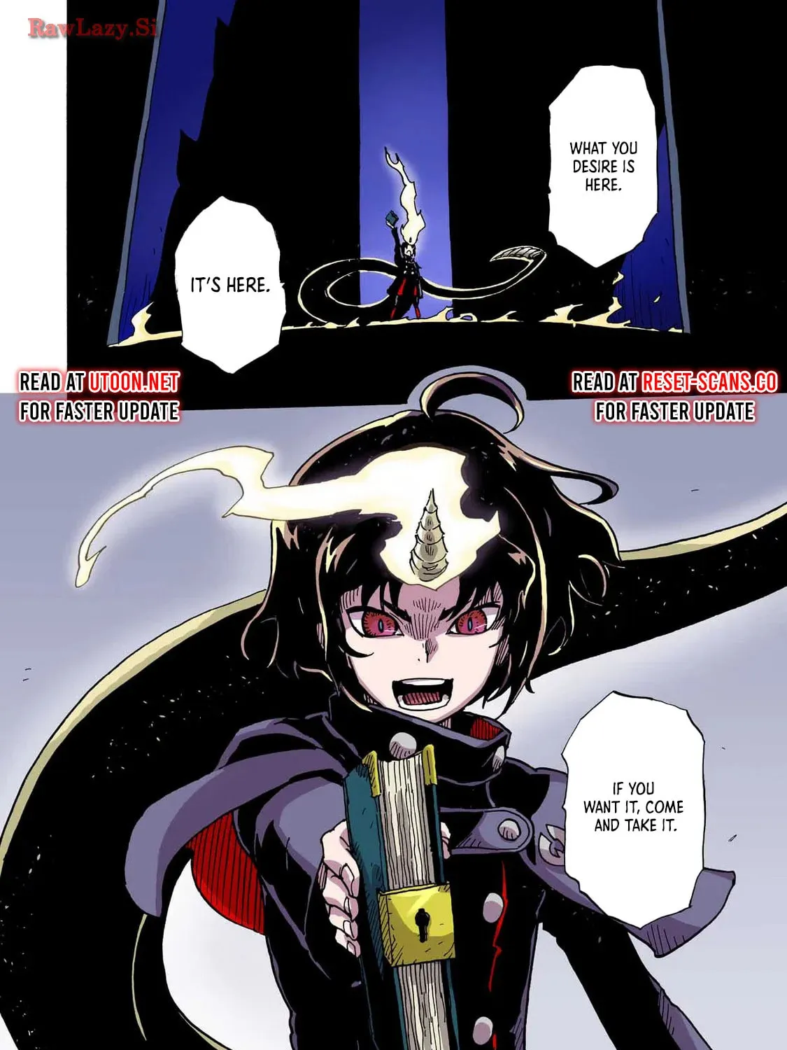 Clevatess: Majuu no Ou to Akago to Kabane no Yuusha (Colored) Chapter 35 page 73 - 