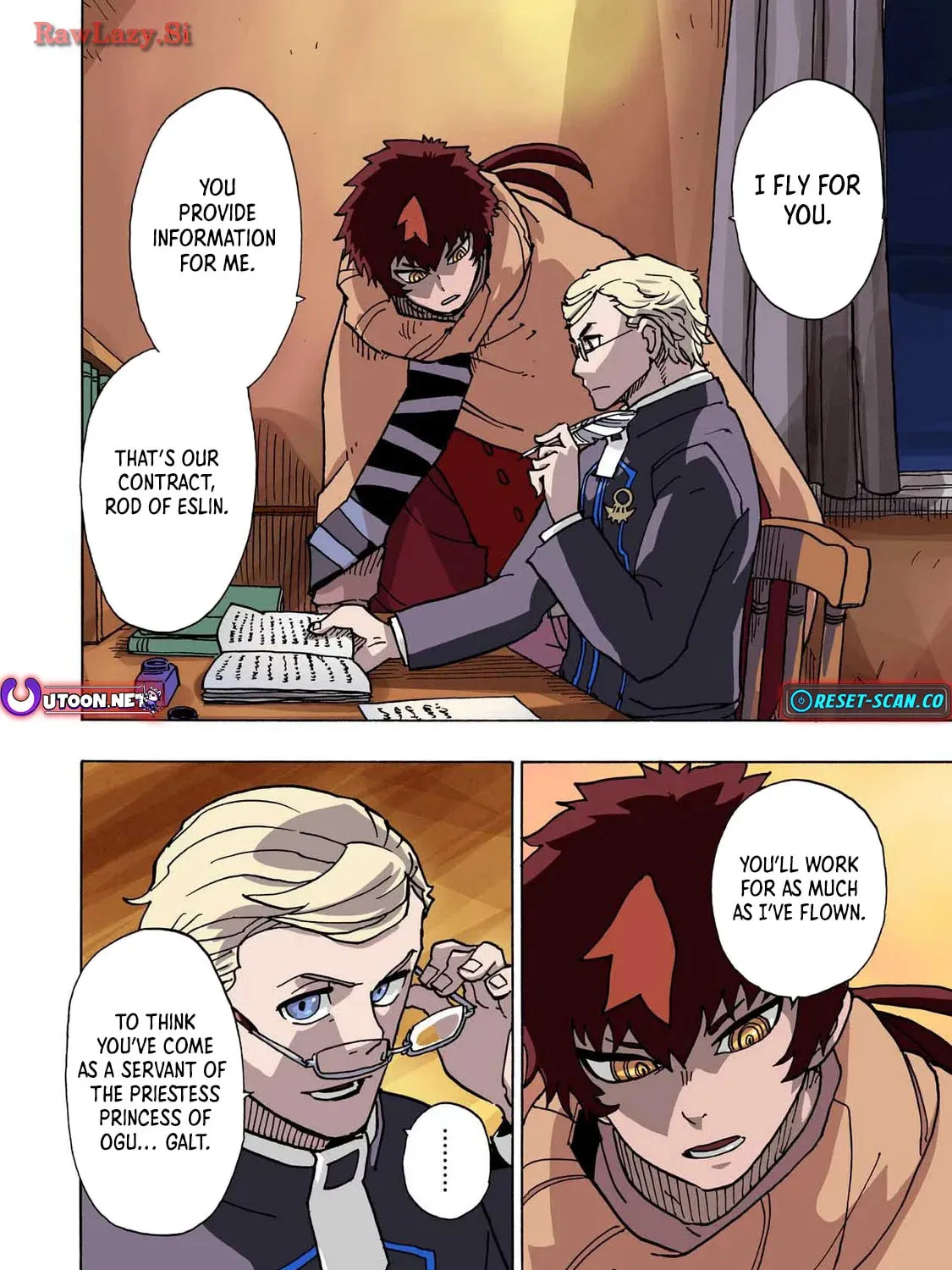Clevatess: Majuu no Ou to Akago to Kabane no Yuusha (Colored) Chapter 35 page 9 - 