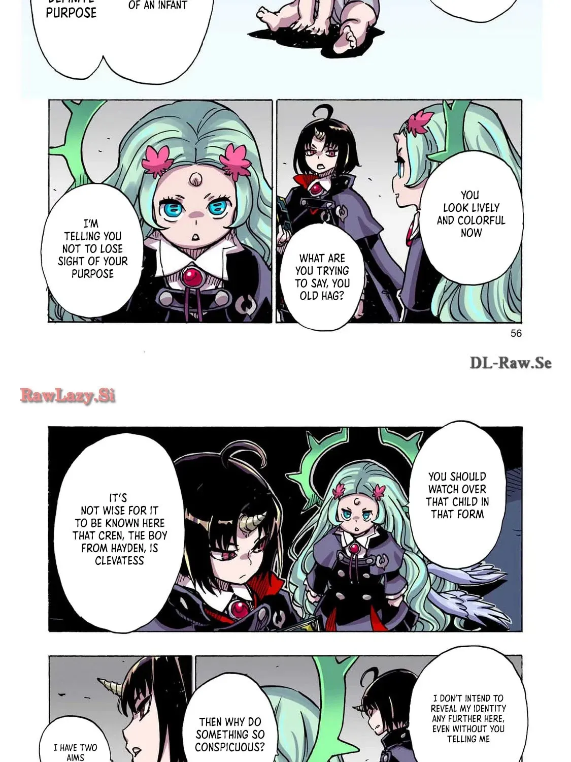 Clevatess: Majuu no Ou to Akago to Kabane no Yuusha (Colored) Chapter 36 page 39 - 