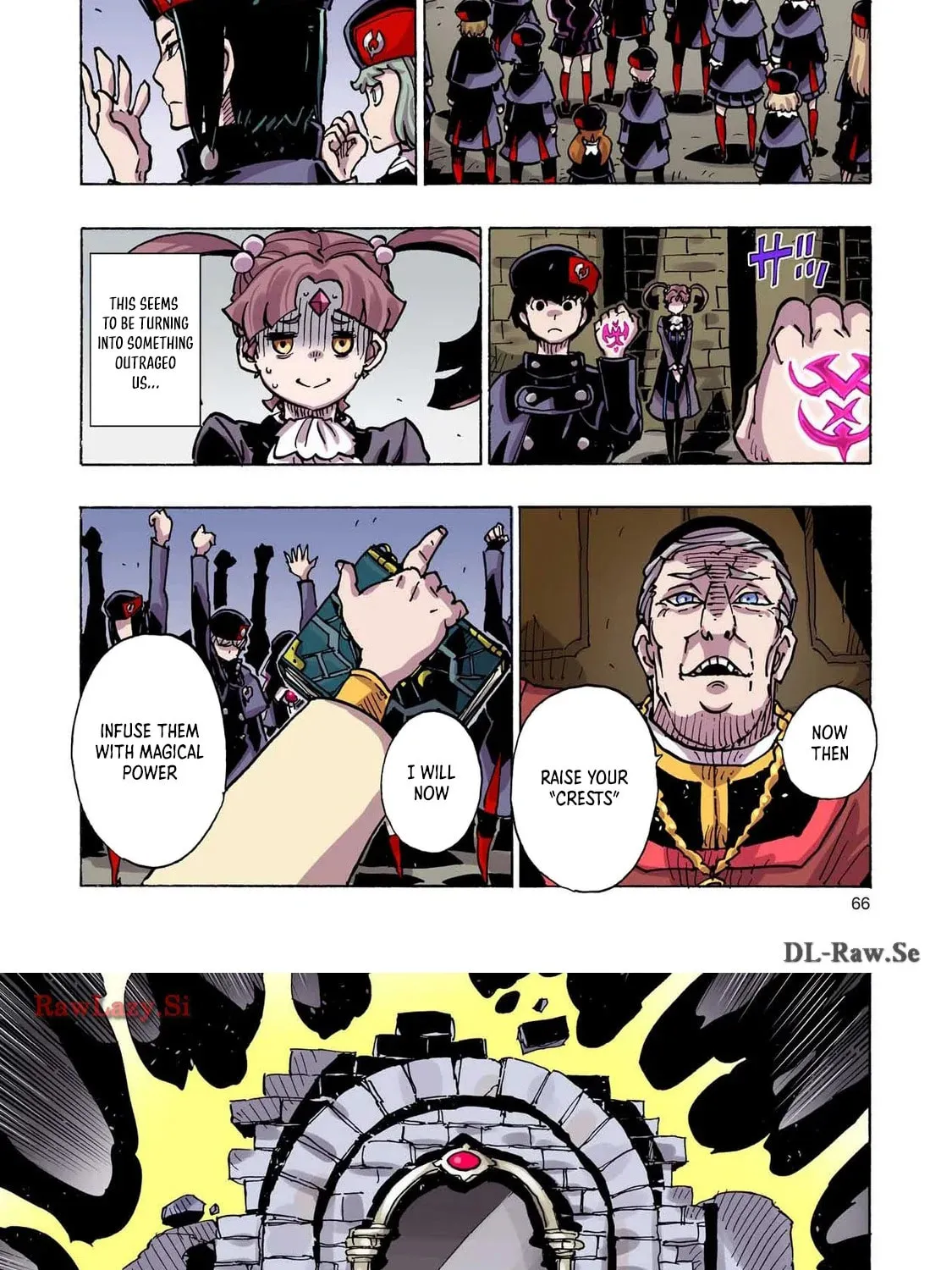 Clevatess: Majuu no Ou to Akago to Kabane no Yuusha (Colored) Chapter 36 page 59 - 