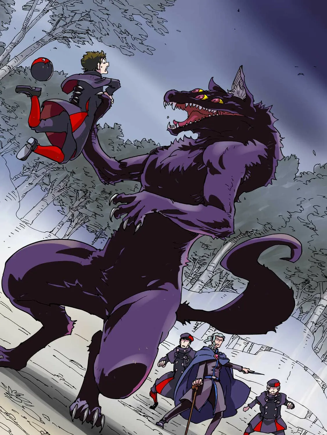 Clevatess: Majuu no Ou to Akago to Kabane no Yuusha (Colored) Chapter 40 page 3 - 