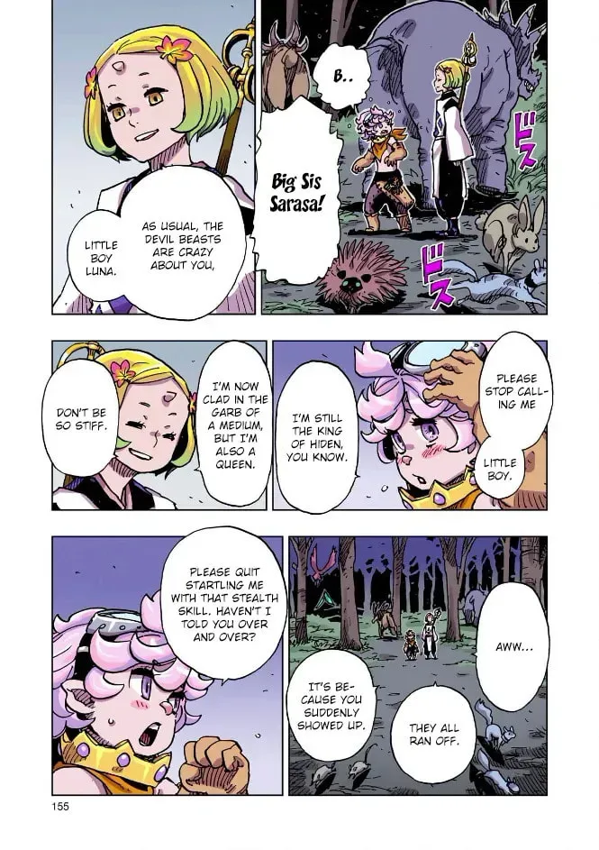 Clevatess: Majuu no Ou to Akago to Kabane no Yuusha (Colored) Chapter 59 page 3 - 