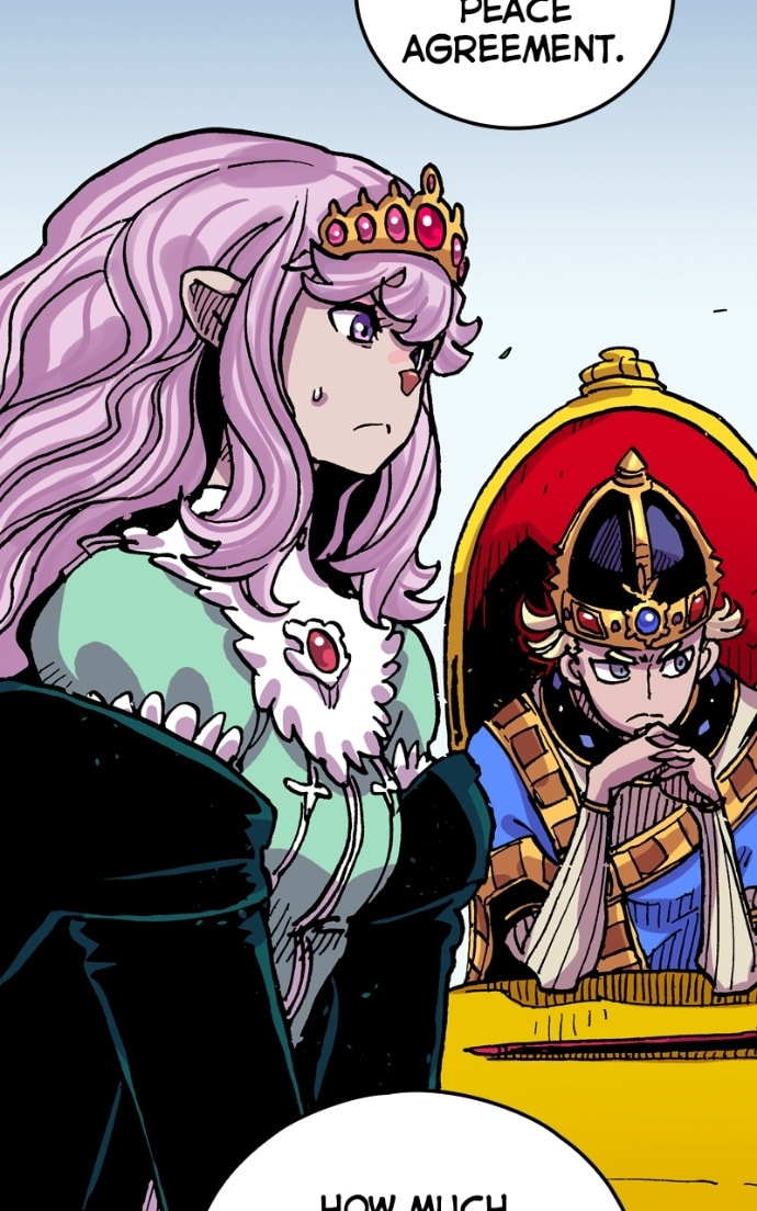Clevatess: Majuu no Ou to Akago to Kabane no Yuusha (Colored) Chapter 62 page 48 - 