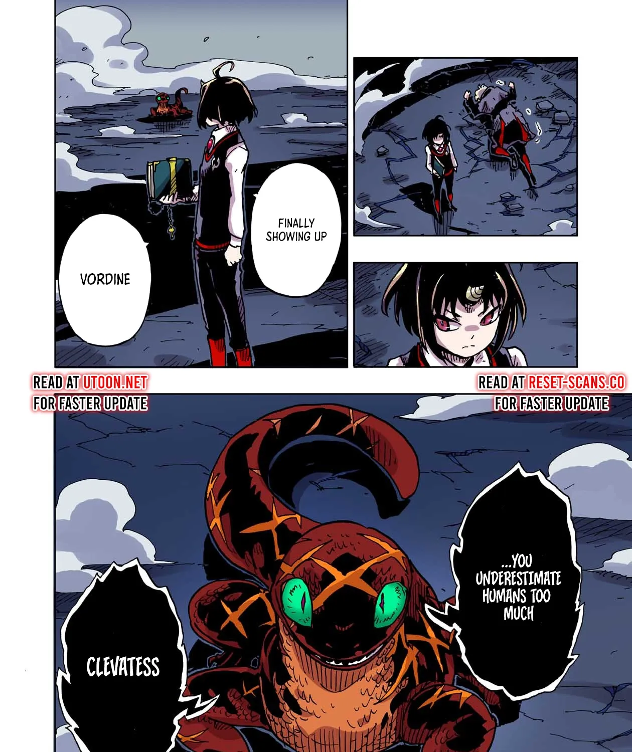 Clevatess: The Devil Beast King, The Baby, & The Corpse Hero Chapter 44 page 73 - 
