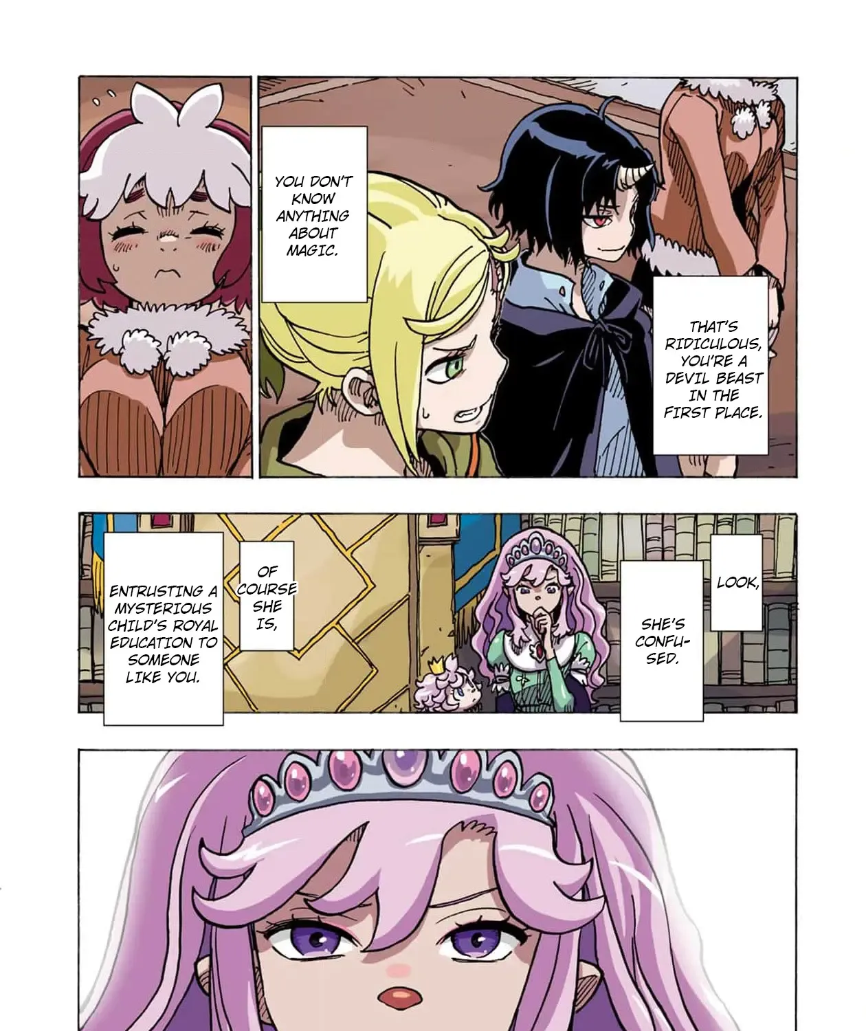 Clevatess - The King of Devil Beasts, The Baby and the Brave of Undead Chapter 25 page 9 - 