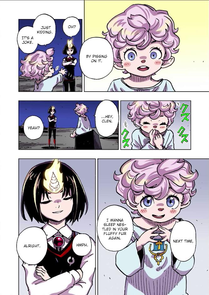 Clevatess - The King of Devil Beasts, The Baby and the Brave of Undead Chapter 49 page 22 - 