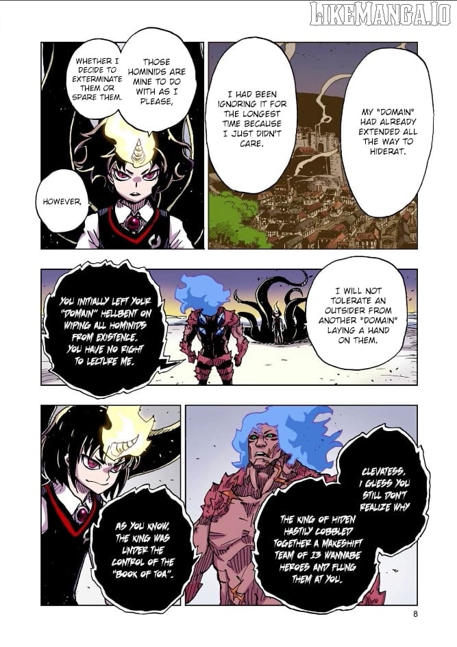 Clevatess - The King of Devil Beasts, The Baby and the Brave of Undead Chapter 50 page 8 - 