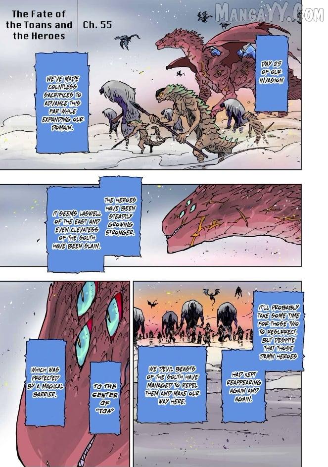 Clevatess - The King of Devil Beasts, The Baby and the Brave of Undead Chapter 55 page 1 - 