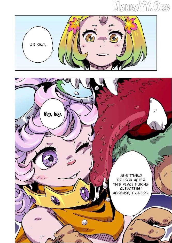 Clevatess - The King of Devil Beasts, The Baby and the Brave of Undead Chapter 58 page 35 - 