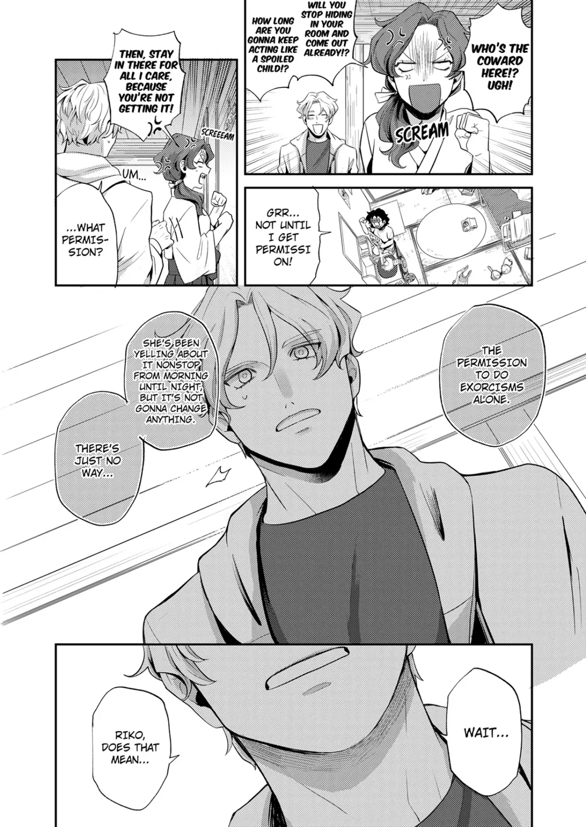 Climaxorcism! -Making My Handsome, Well-Endowed Client Bust a Nut to Bust Ghosts- (Official) Chapter 17 page 4 - 