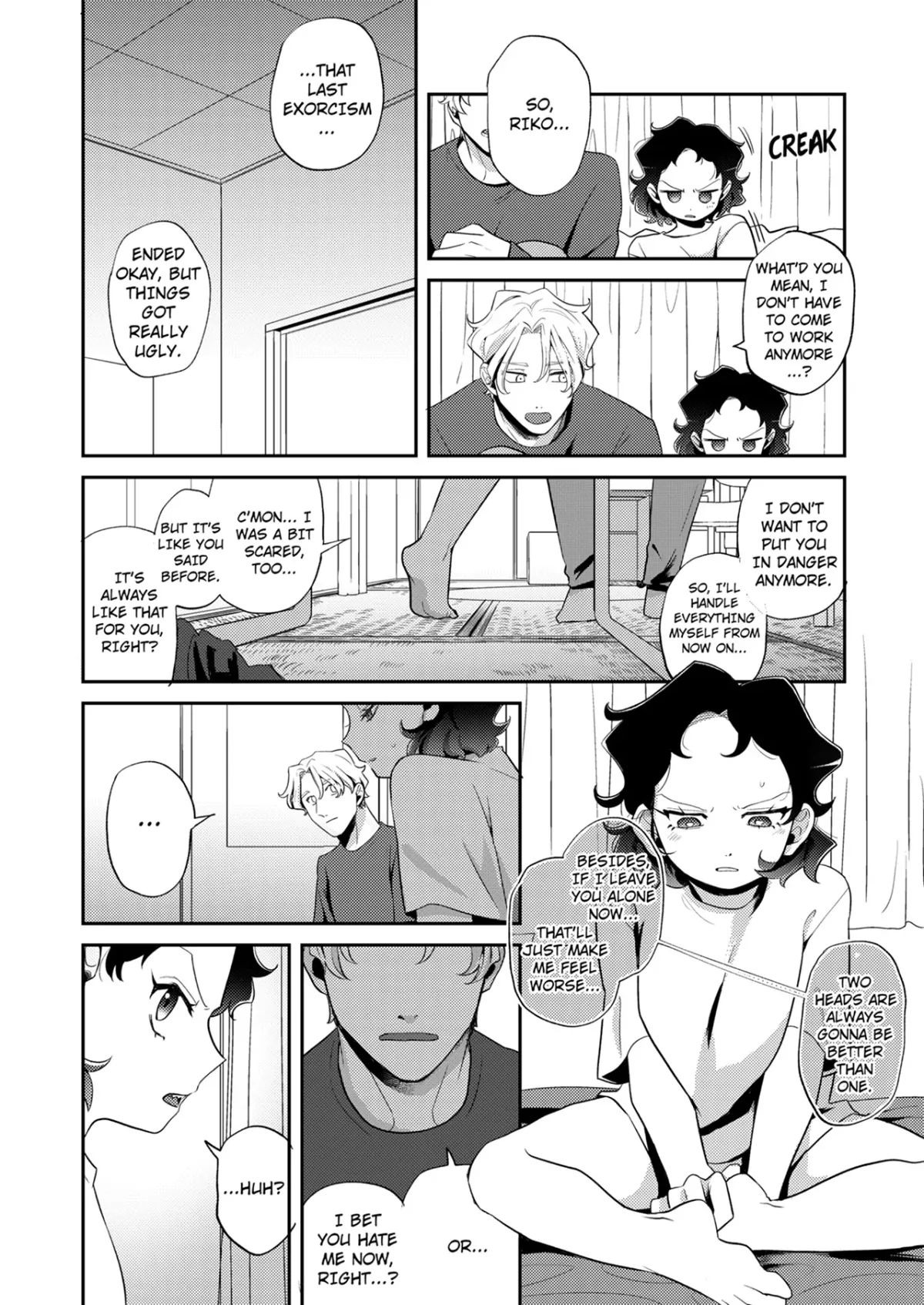 Climaxorcism! -Making My Handsome, Well-Endowed Client Bust a Nut to Bust Ghosts- (Official) Chapter 17 page 7 - 