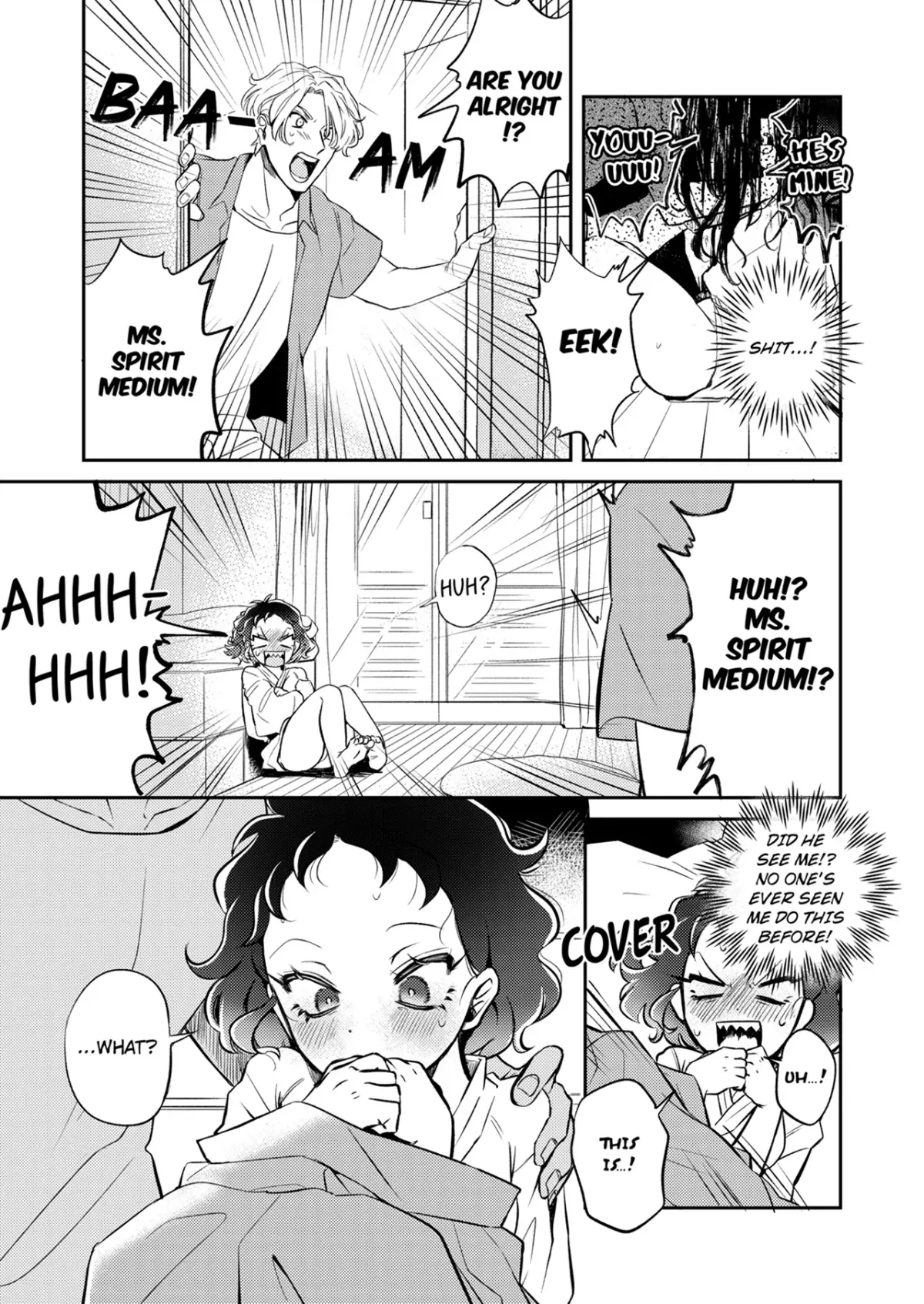 Climaxorcism! -Making My Handsome, Well-Endowed Client Bust a Nut to Bust Ghosts- (Official) Chapter 2 page 3 - 