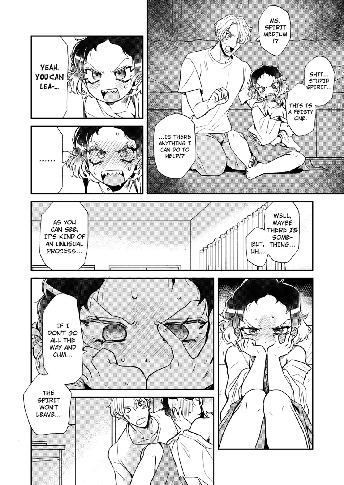 Climaxorcism! -Making My Handsome, Well-Endowed Client Bust a Nut to Bust Ghosts- (Official) Chapter 2 page 6 - 
