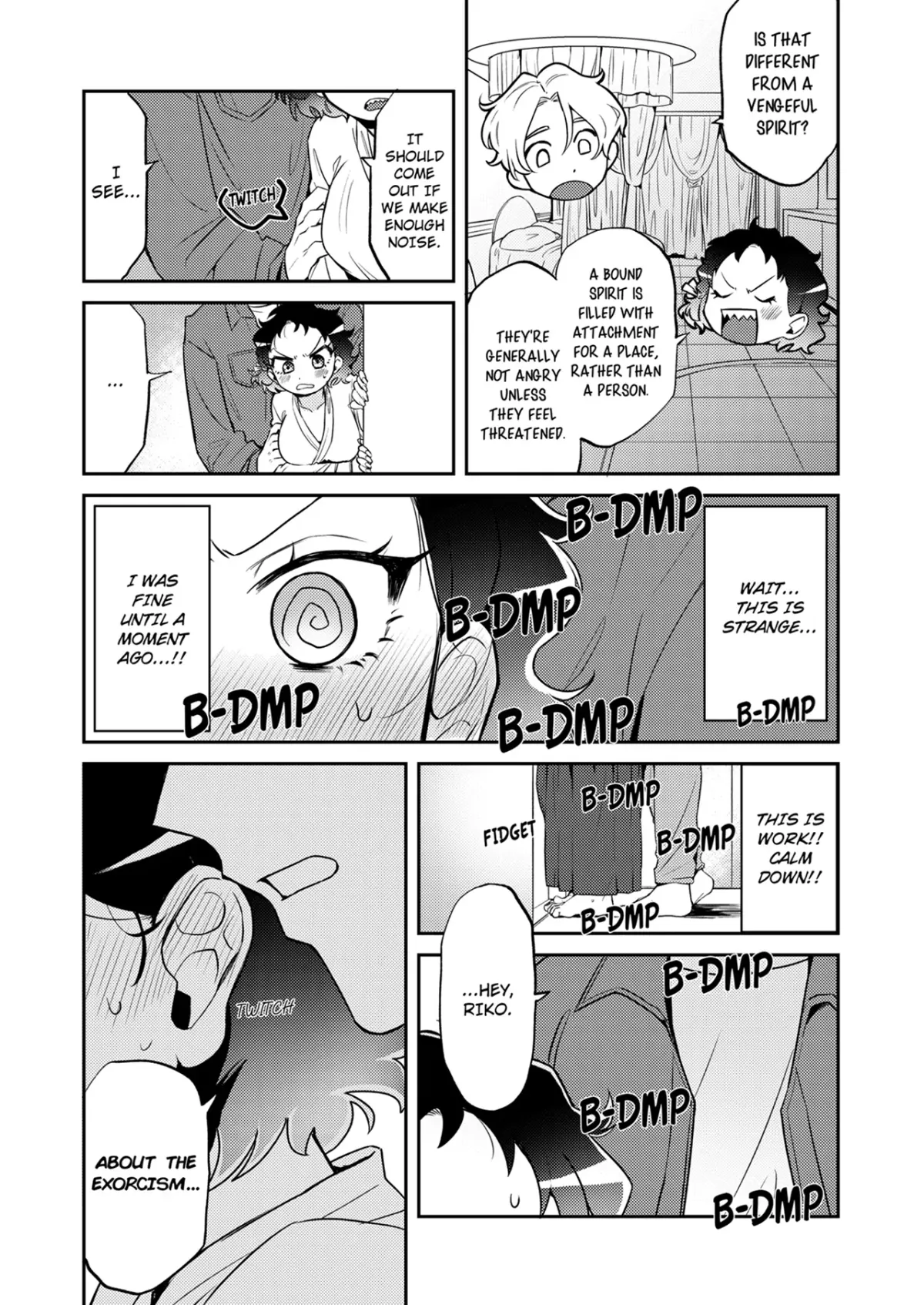 Climaxorcism! -Making My Handsome, Well-Endowed Client Bust a Nut to Bust Ghosts- (Official) Chapter 5 page 4 - 