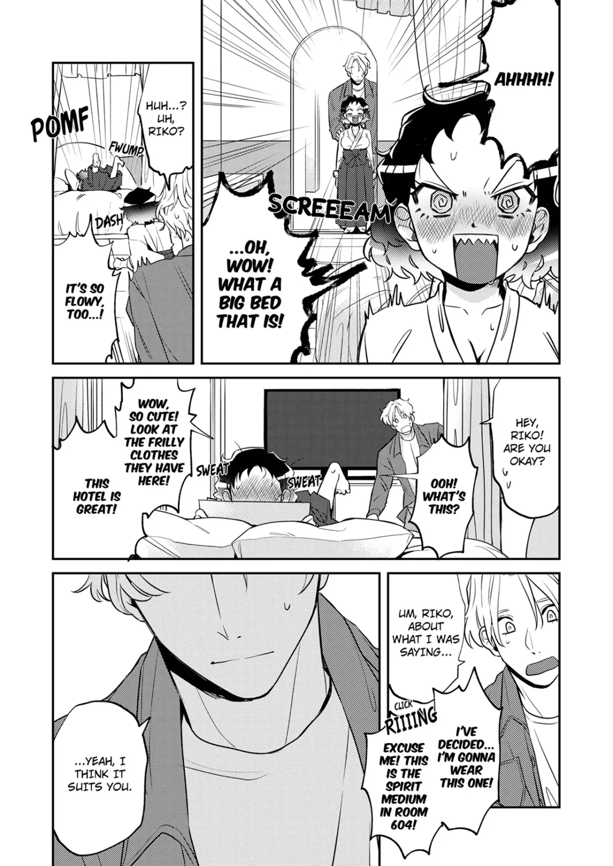 Climaxorcism! -Making My Handsome, Well-Endowed Client Bust a Nut to Bust Ghosts- (Official) Chapter 5 page 5 - 