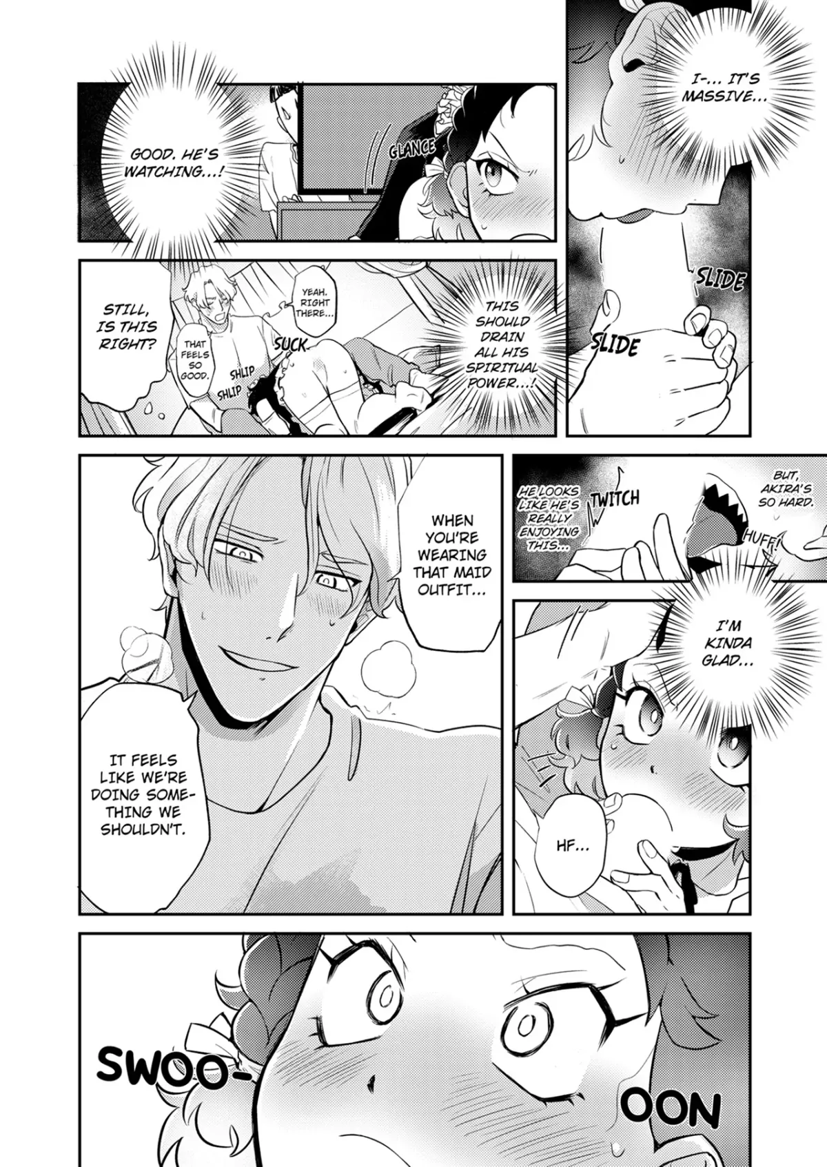 Climaxorcism! -Making My Handsome, Well-Endowed Client Bust a Nut to Bust Ghosts- (Official) Chapter 6 page 8 - 