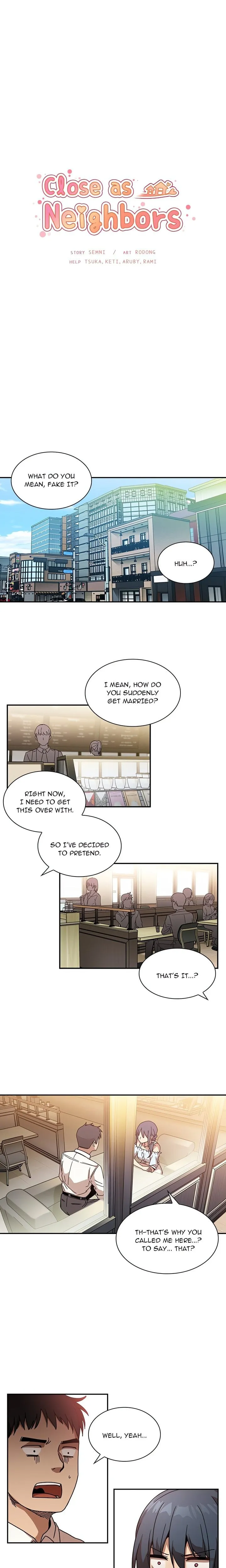 Close as Neighbors (Uncensored) Chapter 12 page 2 - 