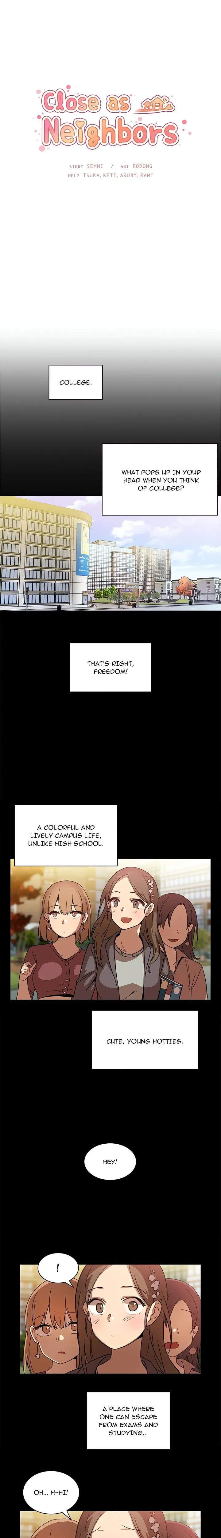 Close as Neighbors (Uncensored) Chapter 13 page 2 - 