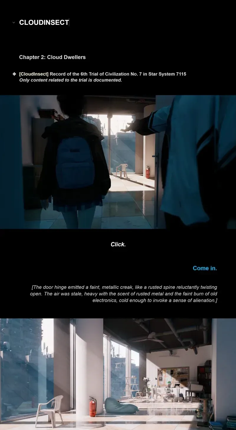 Cloud Insect Chapter 3 page 1 - 