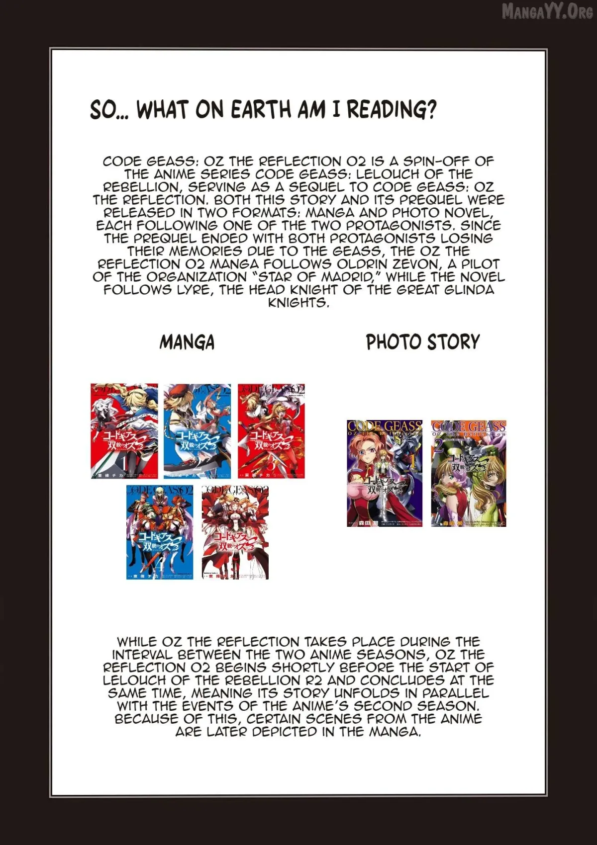 Code Geass: Oz the Reflection O2 Chapter 1 page 38 - 