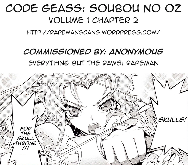 Code Geass: Oz the Reflection Chapter 2 page 36 - 