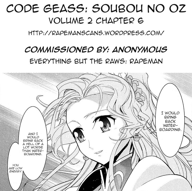 Code Geass: Oz the Reflection Chapter 6 page 37 - 