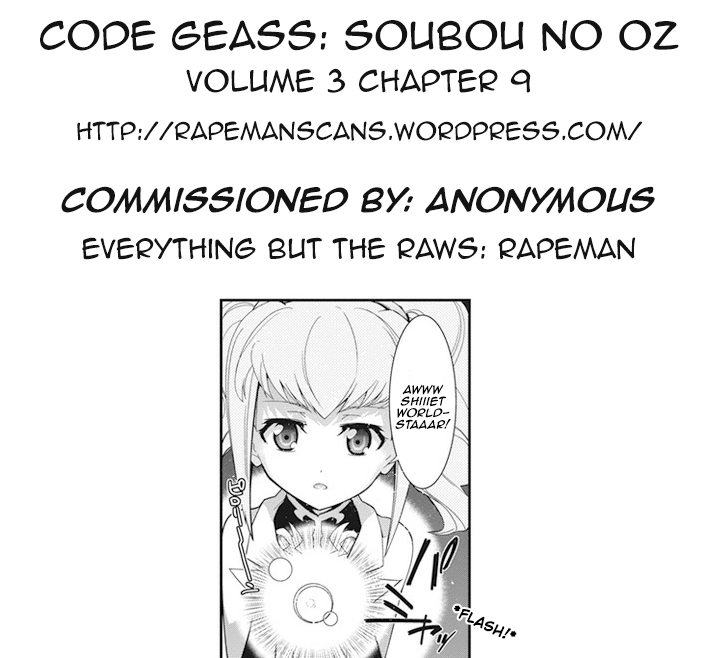 Code Geass: Oz the Reflection Chapter 9 page 30 - 