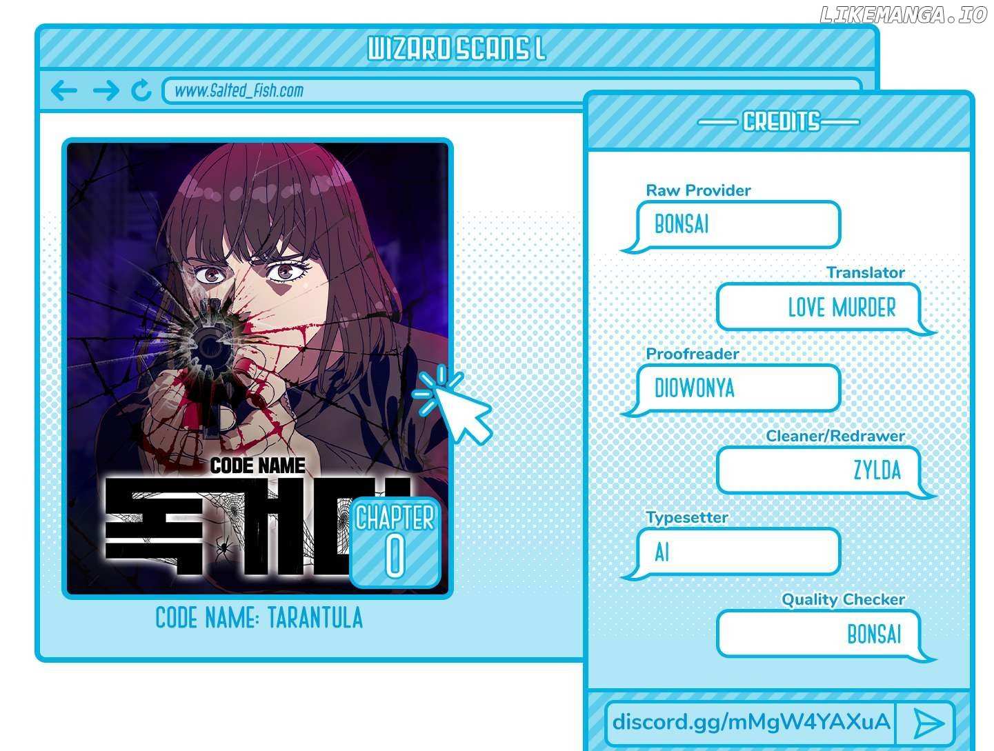 Code Name: Tarantula Chapter 0.1 page 2 - 