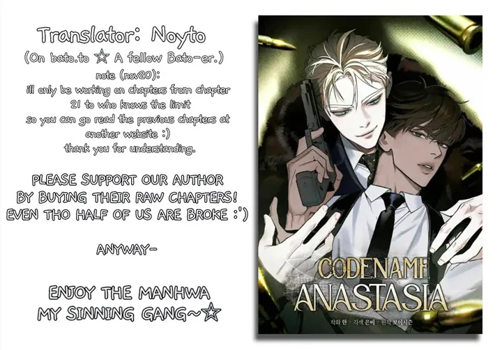 Codename Anastasia    Chapter 24 page 1 - 